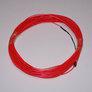 ElWire, 2.3mm diameter, red