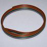 Color ribbon cable 10x0.12