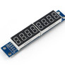 LED 8-digit display module with MAX7219 SPI