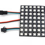 Flexible LED RGB panel WS2812B, 5V, 8x8, 64 LEDs