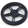 Wheel with rubber tire 60x8 mm for FS90R servo