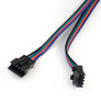 Pair 4-pin JST SM connectors for LED strips