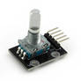 Rotary encoder module with push button
