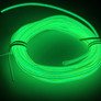 ELWIRA Soft El Wire 2.3 mm x 3m, with connector, żółto-zielony