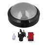 Big white push button with LED
