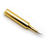 Soldering tip T-IS rounded bent spike (gilded)