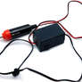 ElWire inverter, 12V, with car-plug adapter, up to 10m 