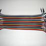 Jumper wires, F-M, 40 pcs, 30 cm