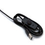 Power cable with USB-A plug and switch