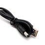 Power cable USB A to barrel jack 2.1 x 5.5 mm, 0.5 m