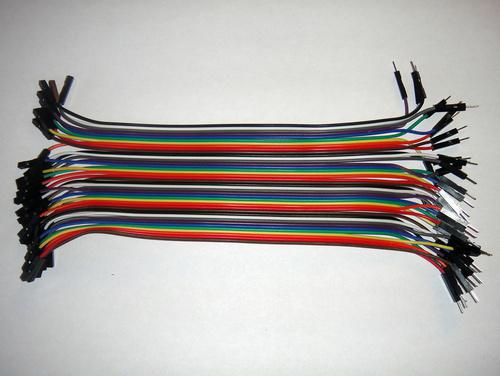 Nettigo: Jumper wires, F-M, 40 pcs, 20 cm