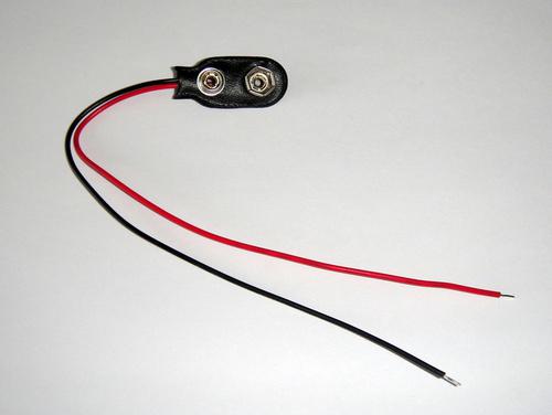 Nettigo: Battery 9V connector with wires [04322]
