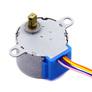Gear stepper motor with driver
